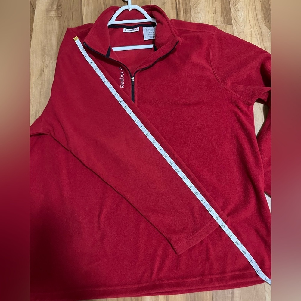Reebok Men's Bold Red Performance Jacket - Picture 10 of 10
